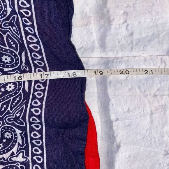 3 bundle bandana red and blue 100% cotton - Picture 7 of 8
